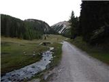 Rifugio Ra Stua - Remeda Rossa / Rote Wand